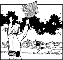 Signaling with a scarf